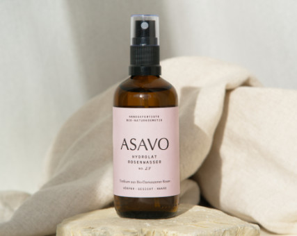 Rosenwasser bei trockener Haut ASAVO