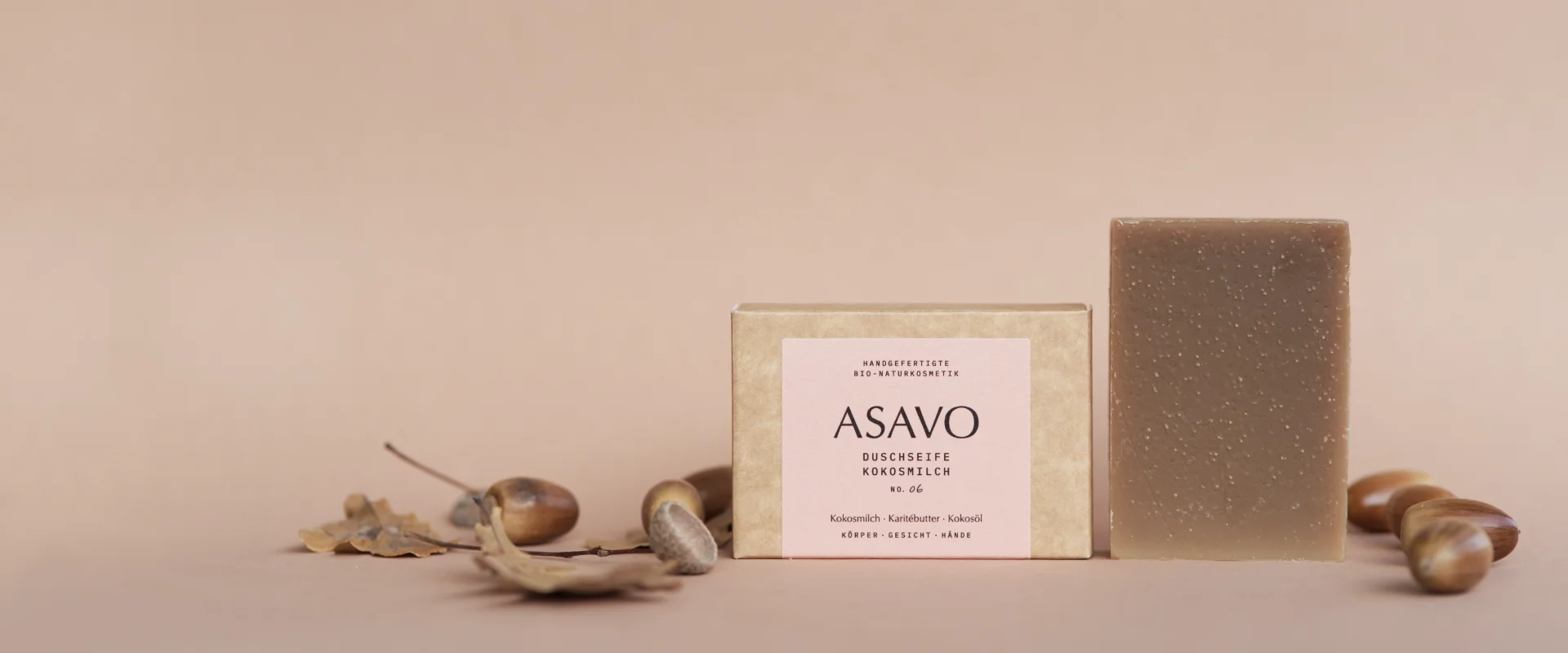 ASAVO Naturseife Kokosmilchseife