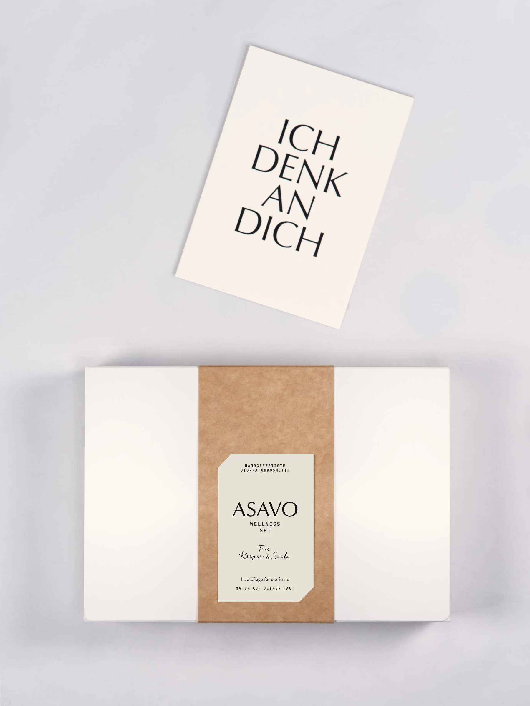 ASAVO Naturkosmetik Geschenkset Alles Schöne Verpackung mit Karte