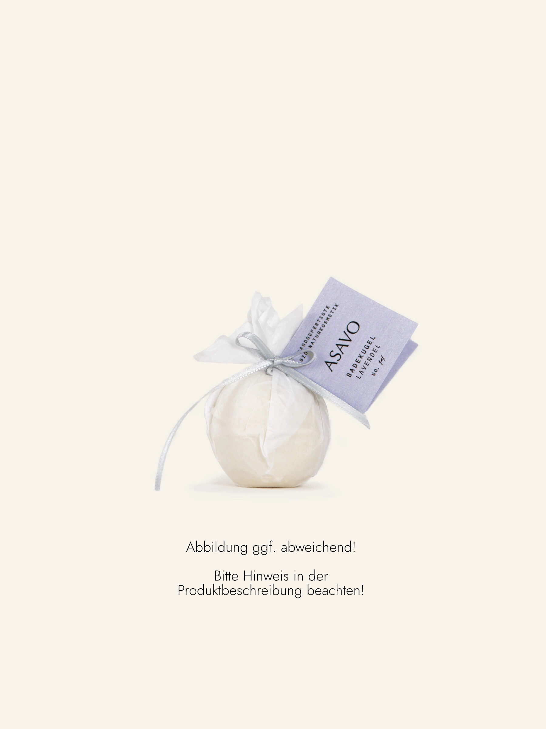 ASAVO Badelkugel Lavendel No 14