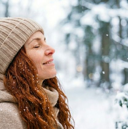 Hautpflege bei Kälte