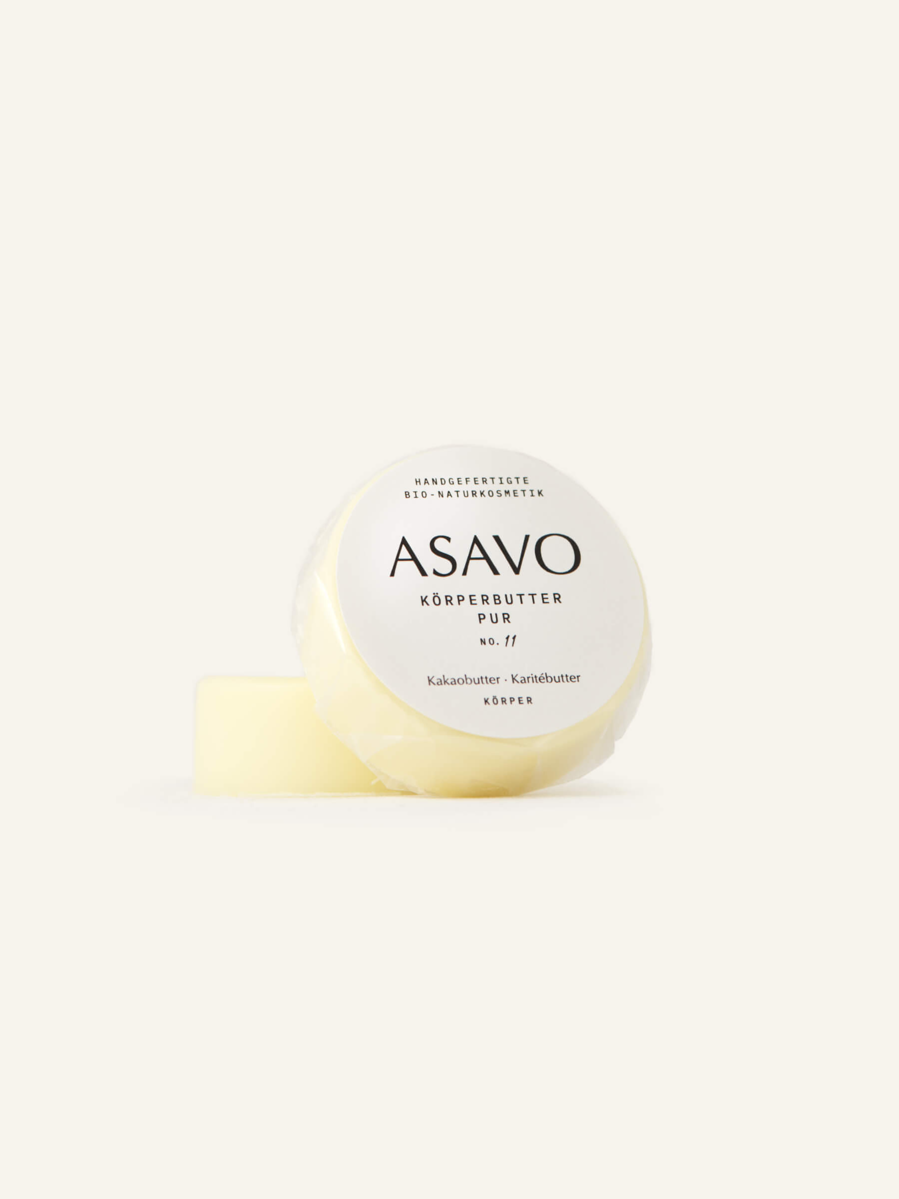 ASAVO Körperbutter Pur No 11