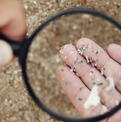 Mikroplastik Makroplastik in der Umwelt