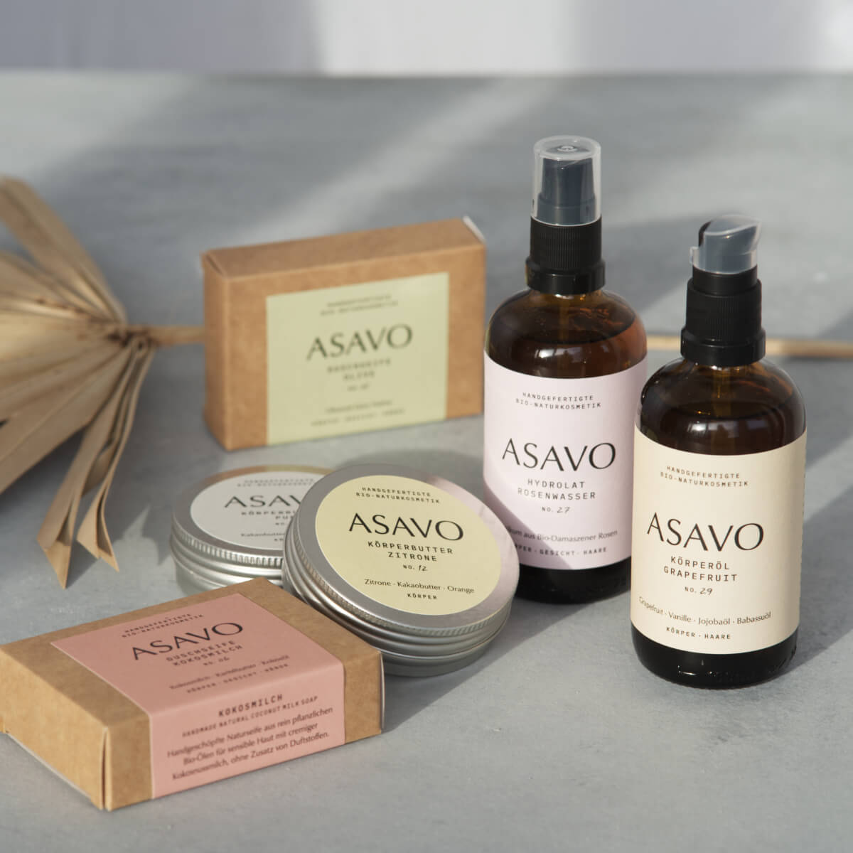 ASAVO Naturkosmetik Neues Design