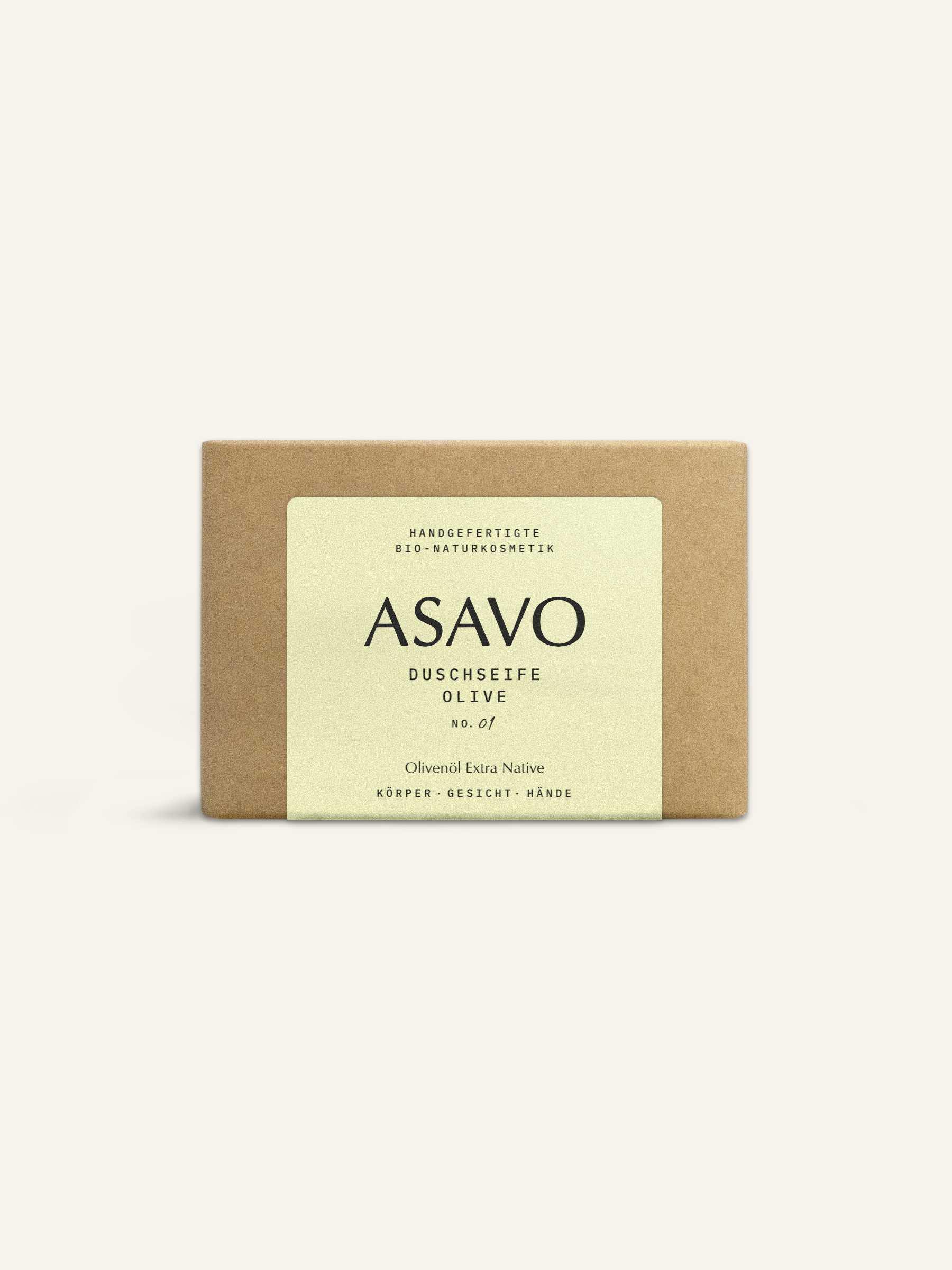 ASAVO Duschseife Olive