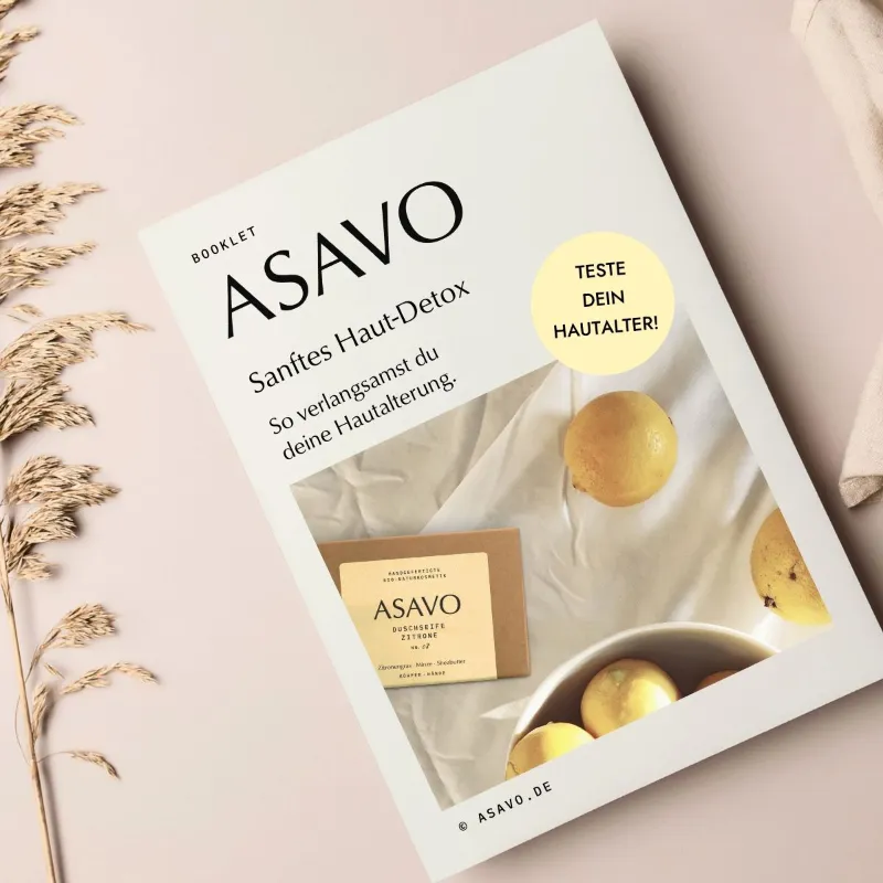 ASAVO Guide Sanftes Haut-Detox- Teste dein Hautalter