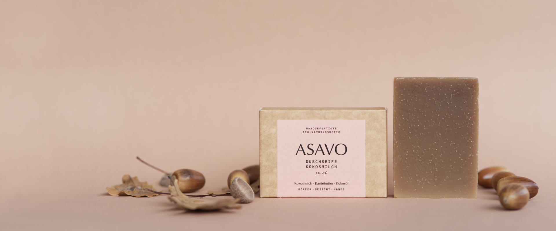 ASAVO Naturseife Kokosmilch
