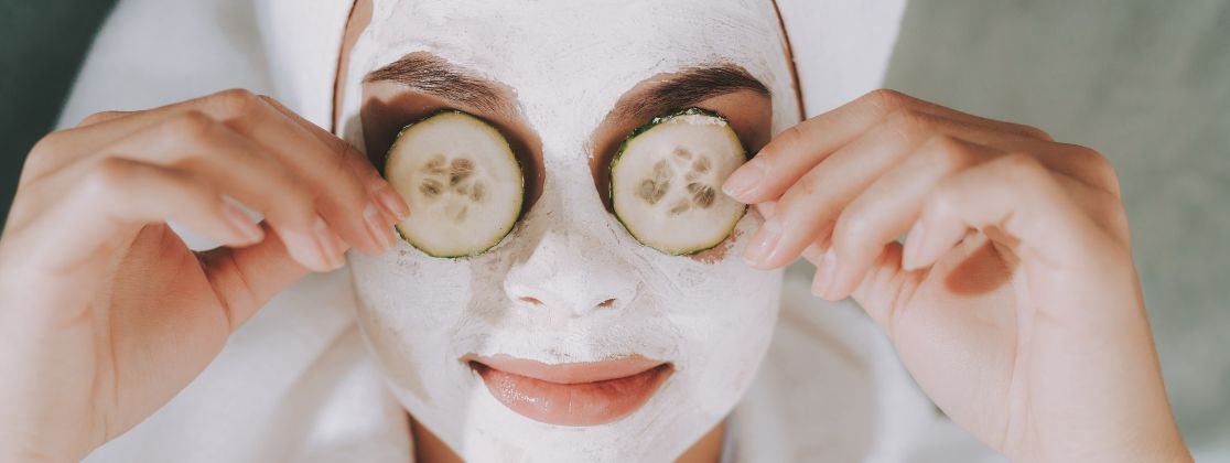 Gurkenmaske gegen trockene Haut ASAVO Rezept Gurkenmaske ASAVO